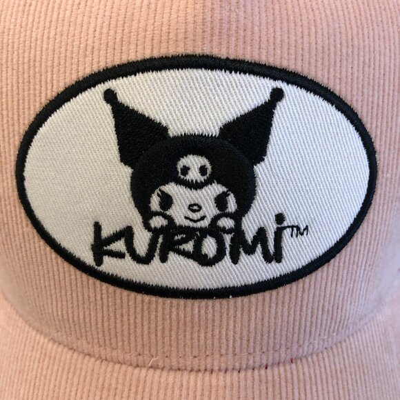 Kuromi x Forever 21 Graphic Trucker Hat Cap Pink Hello Kitty & Friends Mesh - Picture 2 of 14